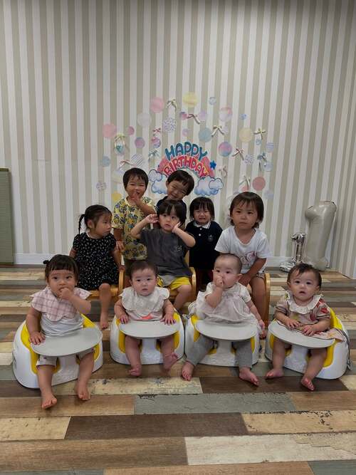 誕生日会　保育園