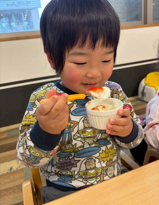 いちごジャムづくり