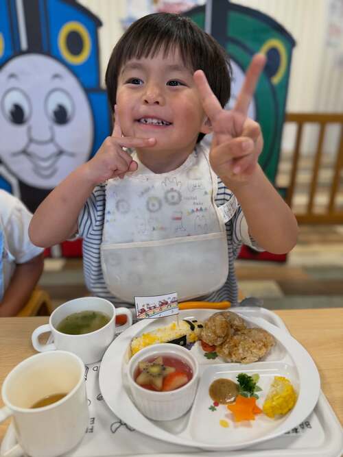 3歳の誕生日会 ランチメニュー