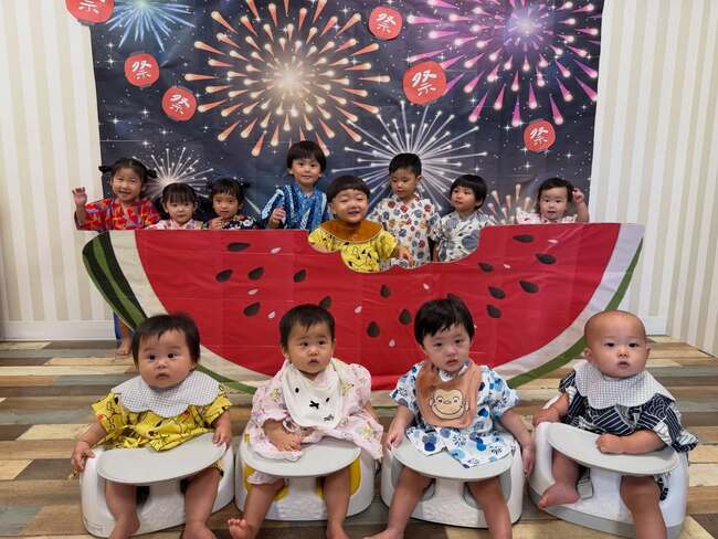 保育園　夏祭り
