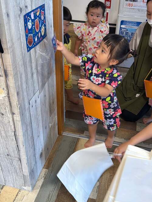 夏祭り　保育園